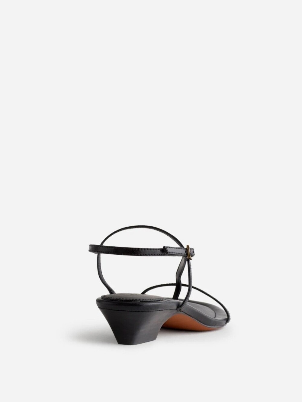 Madewell The Maycie Asymmetric T-Strap Sandal - Picture 3 of 7